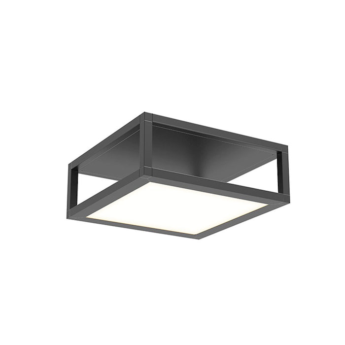 Sonneman Cubix 1 Light Short LED Surface Mount, Satin Black - 24Z0005K