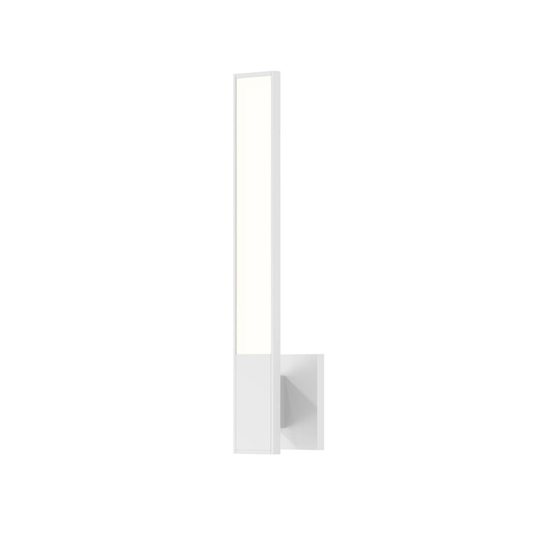Sonneman Planes 1 Light LED Wall Sconce, Satin White - 2680-03