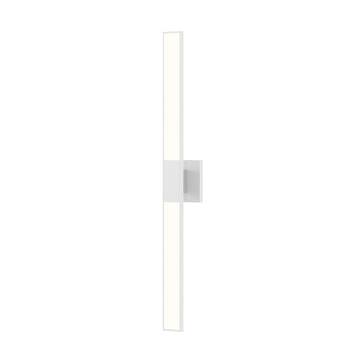 Sonneman Planes 2 Light 32" LED Double Wall Sconce, Satin White - 2683-03
