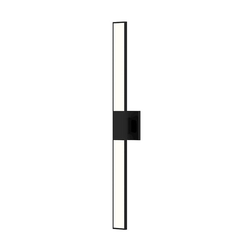 Sonneman Planes 2 Light 32" LED Double Wall Sconce, Satin Black - 2683-25