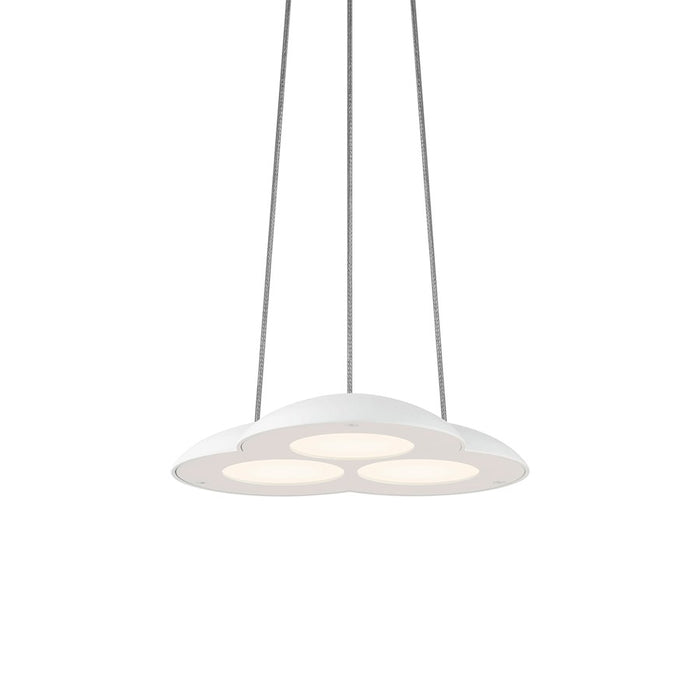 Sonneman Little Cloud 1Lt LED Pendant, White/ White - 2732-98-J20