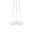 Sonneman Little Cloud 1Lt LED Uplight Pendant, White/ White - 2734-98-J20