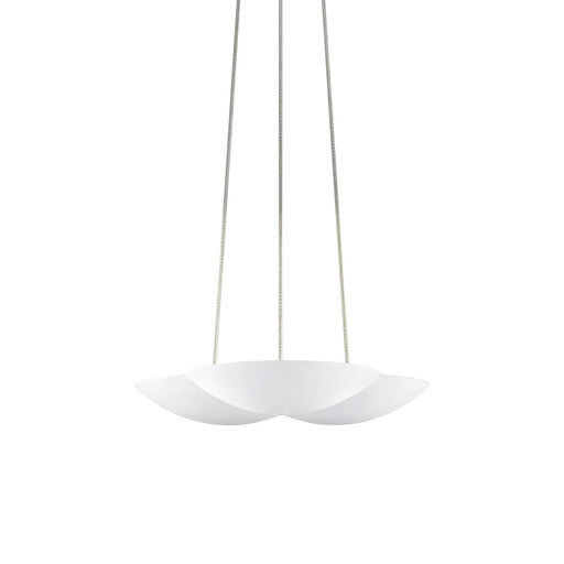 Sonneman Little Cloud 1Lt LED Uplight Pendant, White/ White - 2734-98-J20