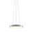 Sonneman Pi 1Lt LED Ring 16" Pendant, Satin Aluminum/White - 2740-16-J20