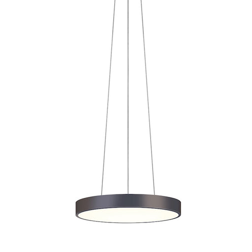 Sonneman Pi 1 Light 16" LED Pendant, Black Bronze/White - 2740-32-J20