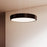 Sonneman Pi 1 Light 16" LED Pendant, Black Bronze/White