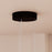 Sonneman Pi 1 Light 16" LED Pendant, Black Bronze/White