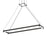 Sonneman Stix Rectangle 1Lt LED 30" Pendant, Satin Black/Frosted - 2788-25-J20