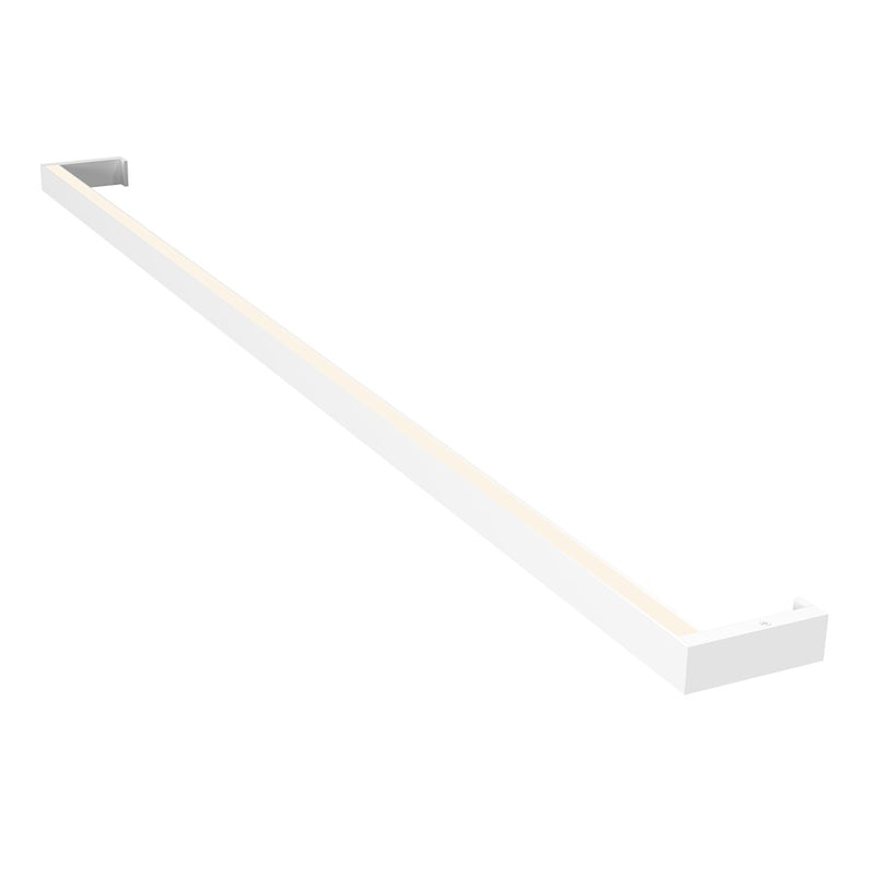 Sonneman Thin Line 1 Light 4' One Sided LED Wall Bar, Satin White - 332435