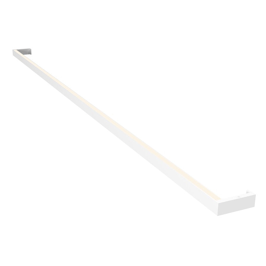 Sonneman Thin Line 1 Light 6' One Sided LED Wall Bar, Satin White - 332437