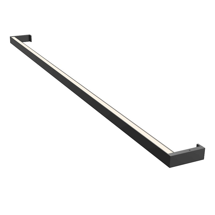 Sonneman Thin Line 1 Light 4' One Sided LED Wall Bar, Satin Black - 2810-25-4