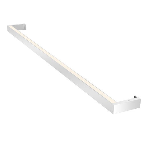 Sonneman Thin Line 2 Light 3' LED Wall Bar, Bright Satin Aluminum - 2812-16-3