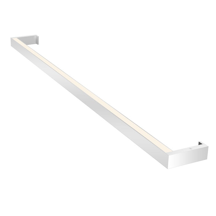Sonneman Thin Line 2 Light 3' LED Wall Bar, Bright Satin Aluminum - 2812-16-3