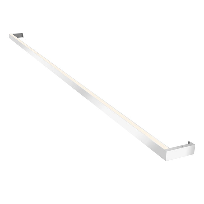 Sonneman Thin Line 2 Light 6' LED Wall Bar, Bright Satin Aluminum - 2812-16-6