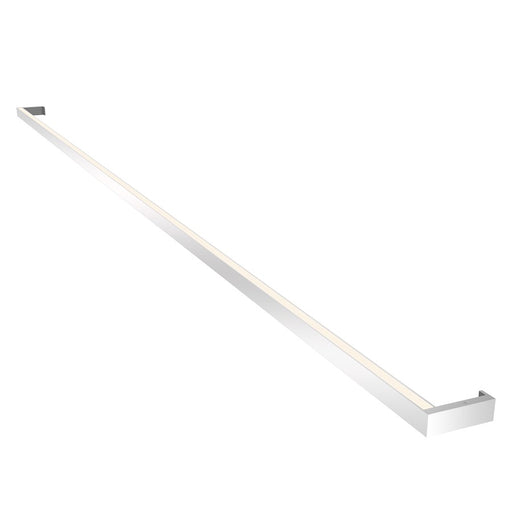 Sonneman Thin Line 2 Light 8' LED Wall Bar, Bright Satin Aluminum - 2812-16-8