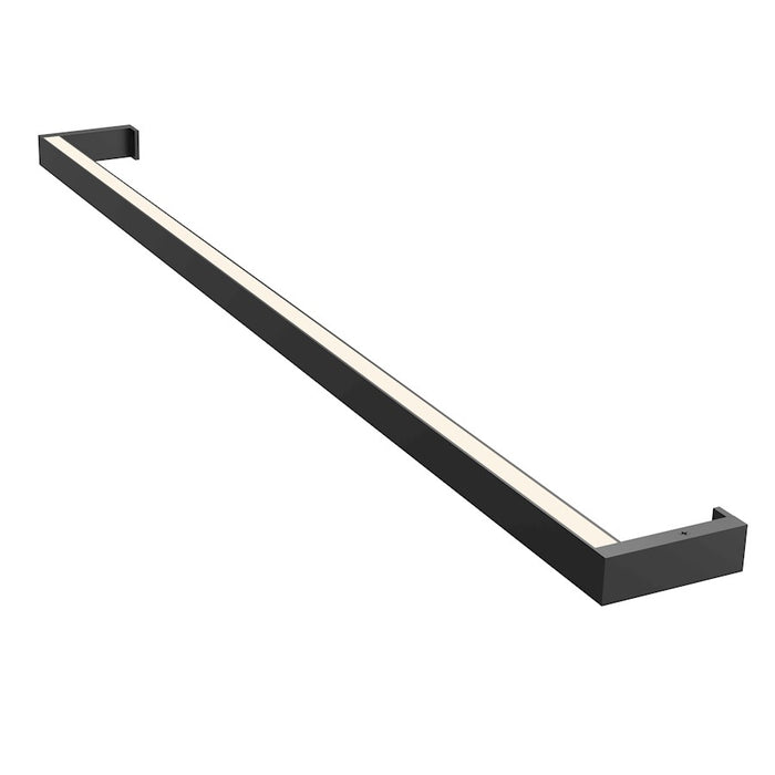 Sonneman Thin Line 2 Light 3' Two Sided LED Wall Bar, Satin Black - 2812-25-3