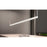 Sonneman Thin-Line 1 Light LED 6' Pendant, Satin White/White