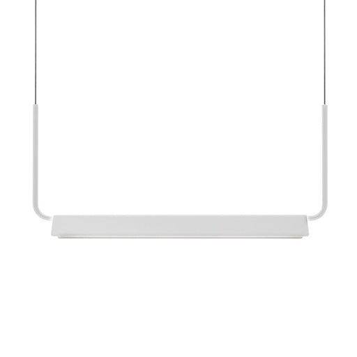 Sonneman Morii 1 Light Pendant, Satin White/Satin White - 2838-03-J20