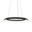 Sonneman Torus 1 Light 24" LED Pendant, Satin Black/Satin Black - 2870-25-J20