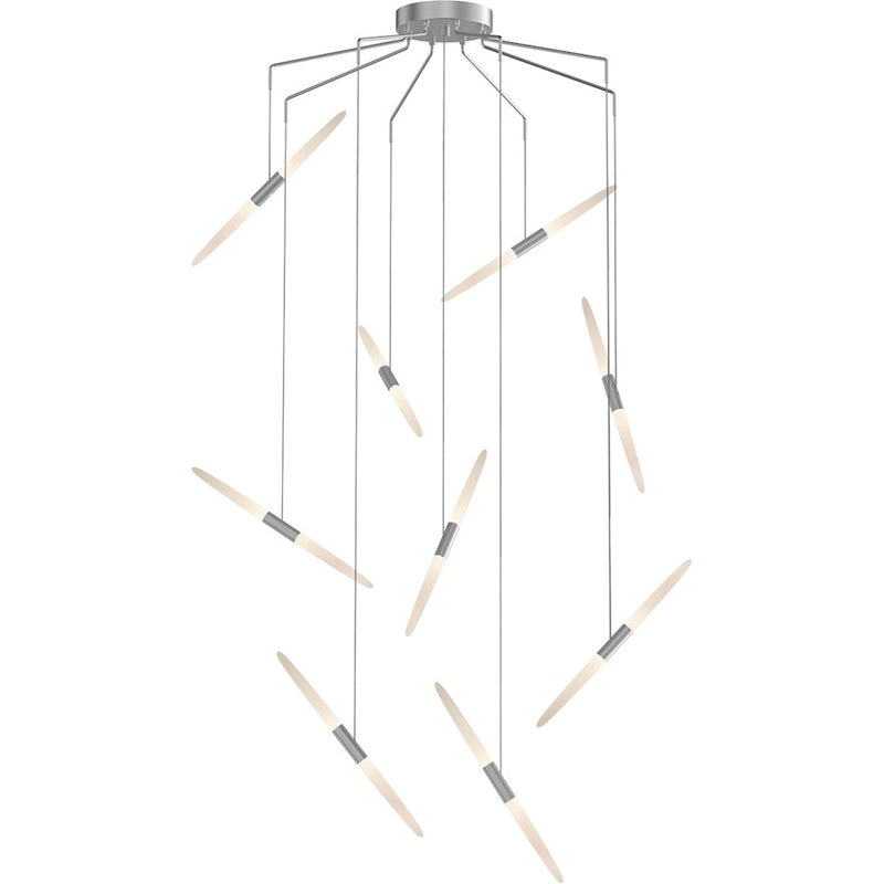 Sonneman Ballet Spreader LED Pendant, Frosted Shade