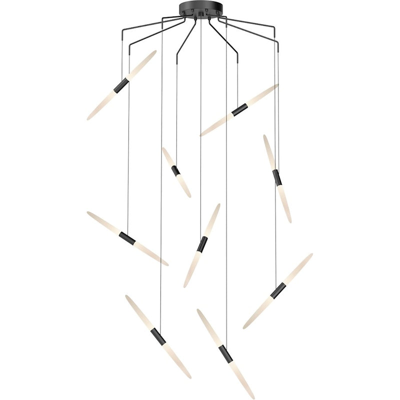 Sonneman Ballet Spreader LED Pendant, Frosted Shade