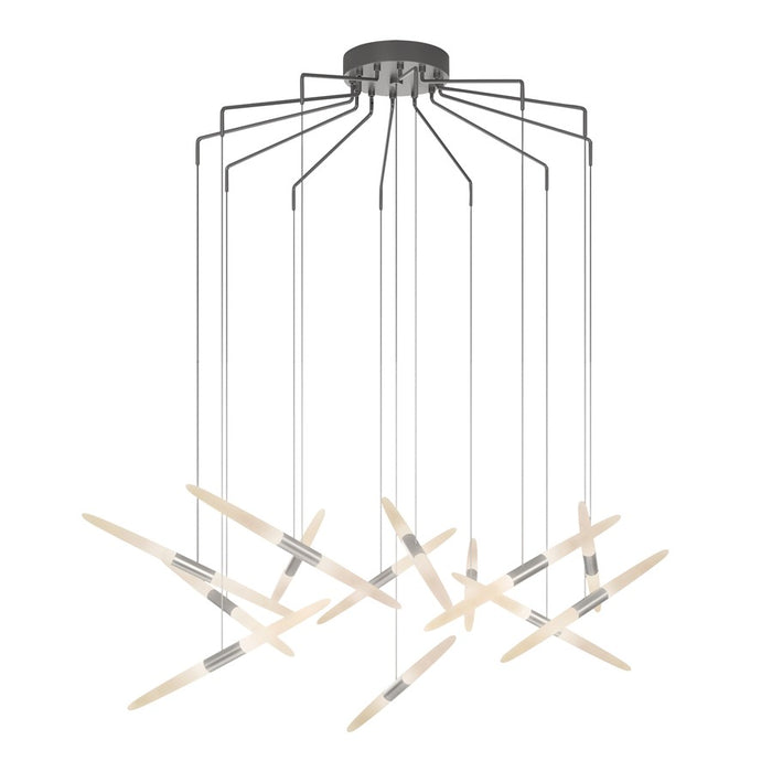 Sonneman Ballet Spreader LED Pendant, Frosted Shade