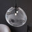 Sonneman Cantina 3 Light Large Tri Spreader LED Pendant, BK/Clear