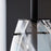 Sonneman Cantina 3 Light Large Tri Spreader LED Pendant, BK/Clear