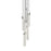 Sonneman V Panels 6 Light Thin Pendant, Polished Chrome/Clear - 3095-01