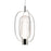 Sonneman Friso 2 Light Aro LED Pendant, Polished Nickel/Clear - 3102-35-J20