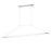 Sonneman Perfile 1 Light LED Pendant, Satin White/White - 3224-03-J20