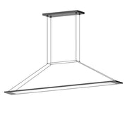Sonneman Perfile 1 Light LED Pendant, Satin Black/White - 3224-25-J20