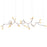 Sonneman Vines 26 Light LED Chandelier, Coffee Bronze/Amber - 3285-27-J20
