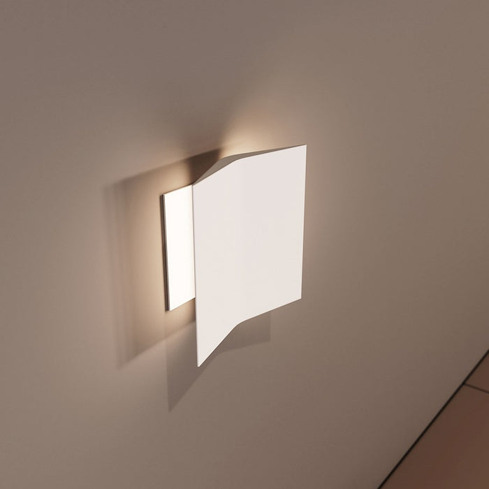 Sonneman Turo 1 Light Small Sconce, Satin White