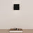 Sonneman Turo 1 Light Small Sconce, Satin Black