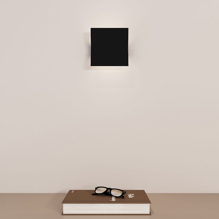 Sonneman Turo 1 Light Small Sconce, Satin Black