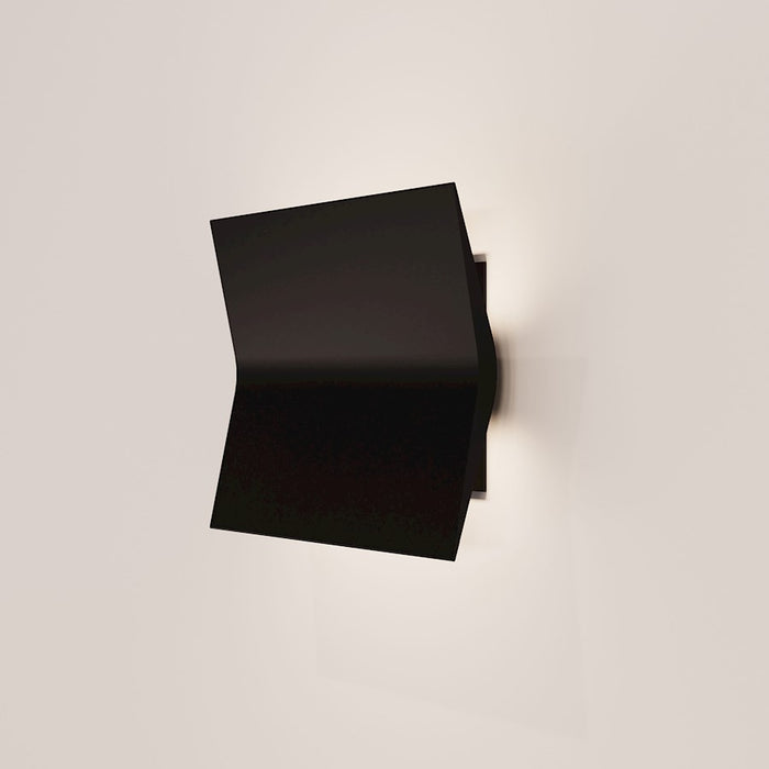 Sonneman Turo 1 Light Small Sconce, Satin Black