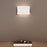 Sonneman Turo 1 Light Medium Sconce, Satin White