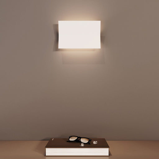 Sonneman Turo 1 Light Medium Sconce, Satin White