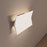 Sonneman Turo 1 Light Medium Sconce, Satin White