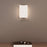 Sonneman Turo 1 Light Medium Sconce, Satin White