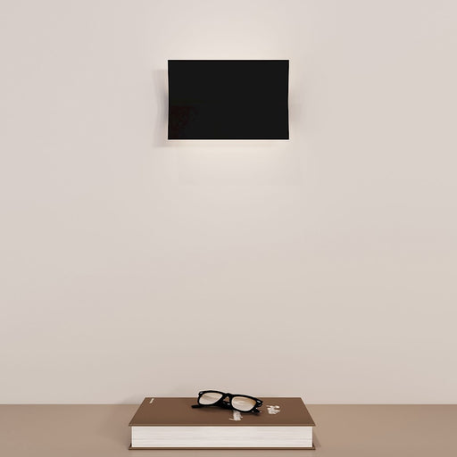 Sonneman Turo 1 Light Medium Sconce, Satin Black