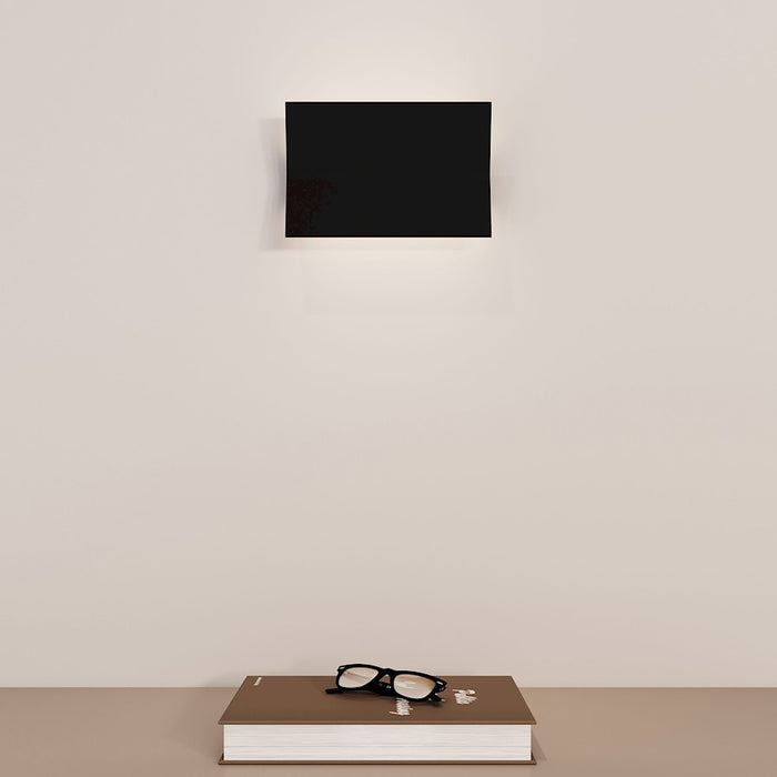 Sonneman Turo 1 Light Medium Sconce, Satin Black