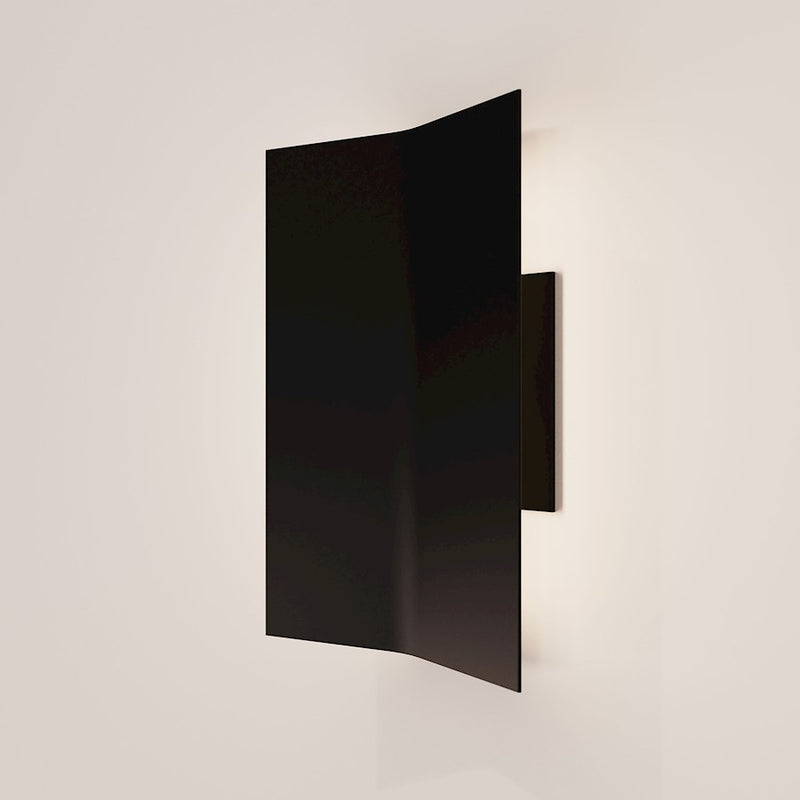 Sonneman Turo 1 Light Medium Sconce, Satin Black