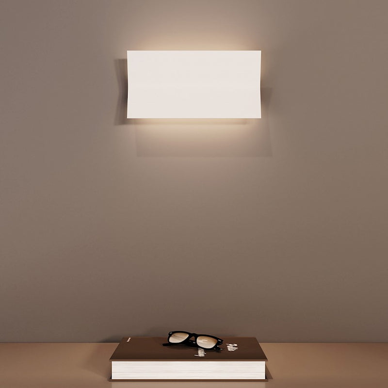 Sonneman Turo 1 Light Large Sconce, Satin White