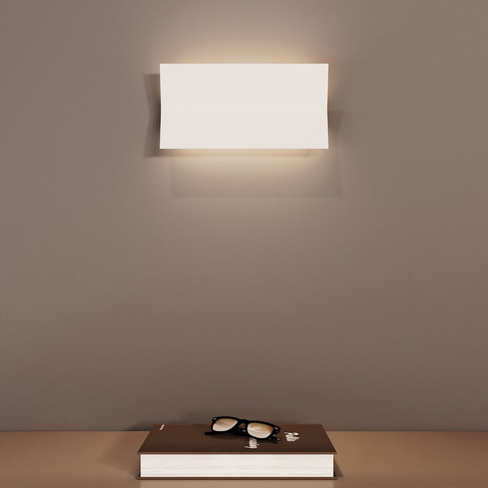 Sonneman Turo 1 Light Large Sconce, Satin White