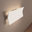 Sonneman Turo 1 Light Large Sconce, Satin White