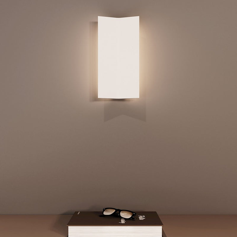 Sonneman Turo 1 Light Large Sconce, Satin White