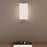 Sonneman Turo 1 Light Large Sconce, Satin White