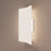 Sonneman Turo 1 Light Large Sconce, Satin White